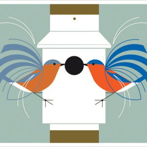Charley Harper: Homecoming Notecard