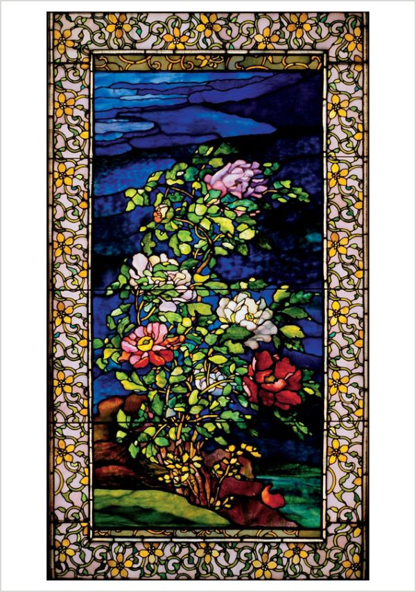 John La Farge: Peonies in the Wind Notecard