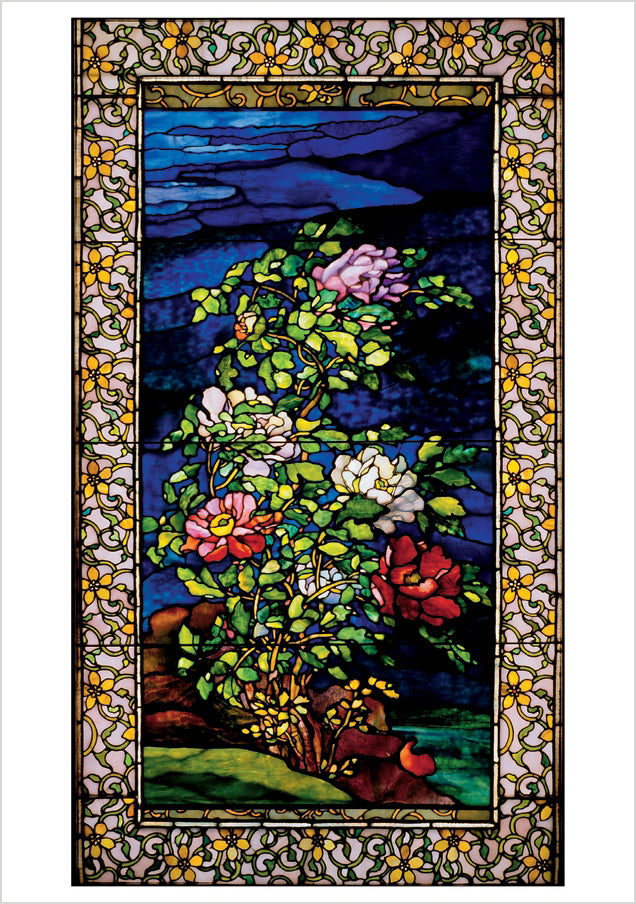 John La Farge: Peonies in the Wind Notecard
