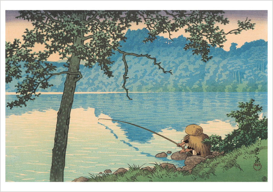 Kawase Hasui: Lake Matsubara Notecard
