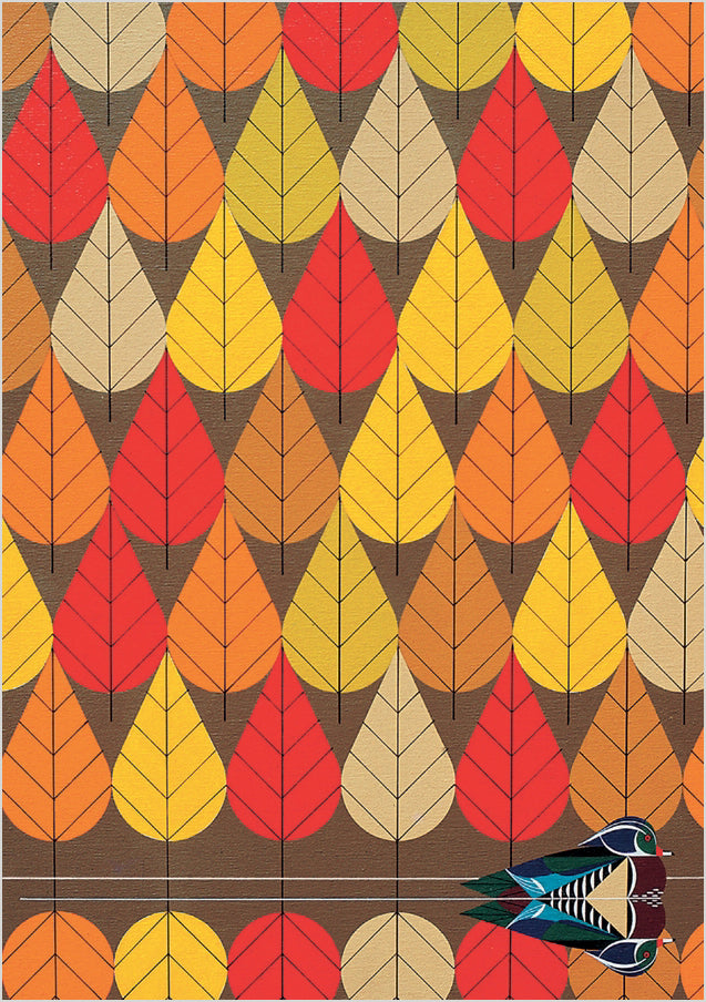 Charley Harper: Octoberama Notecard
