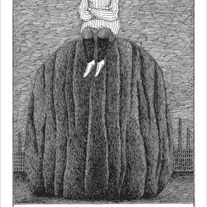 Edward Gorey: I Hope You Will Not Make a Fuss Notecard