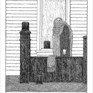 Edward Gorey: I Hope It Did Not Make You Quail Notecard