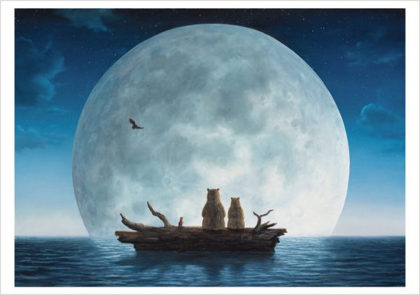 Robert Bissell: Moonlighters Notecard