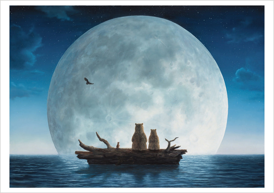 Robert Bissell: Moonlighters Notecard