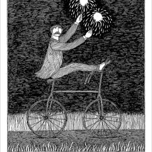 Edward Gorey: Pleased to See Notecard