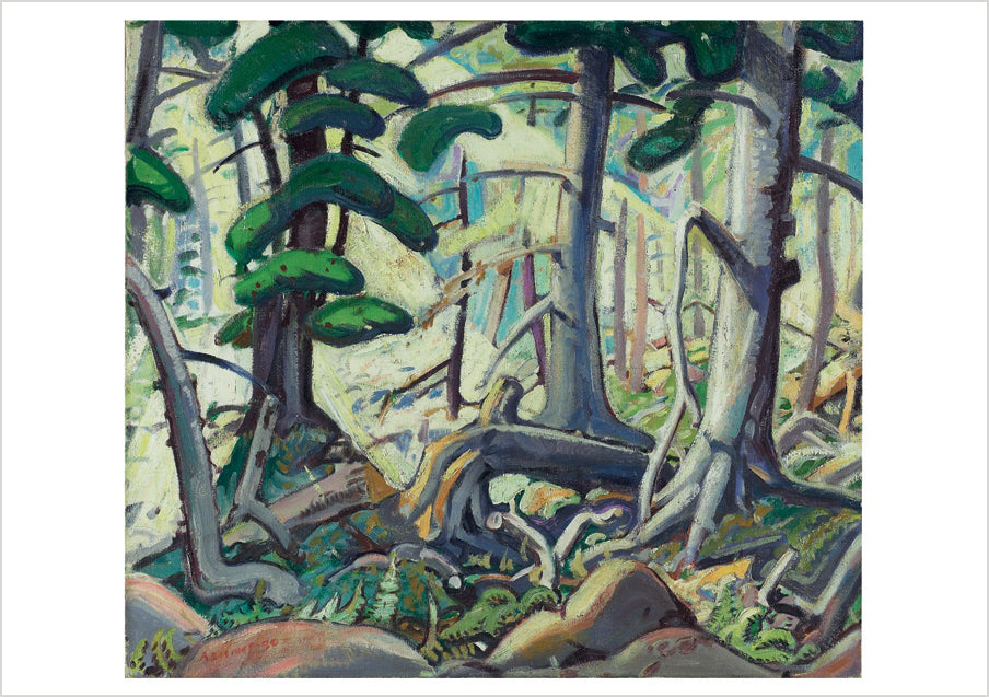 Arthur Lismer: Sunlight in a Wood Notecard