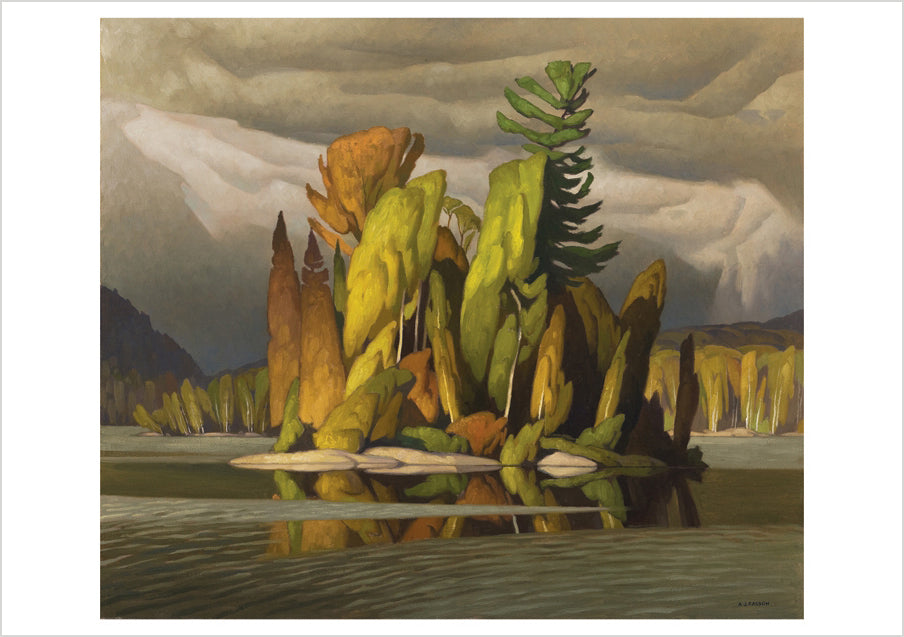 A. J. Casson: Little Island Notecard