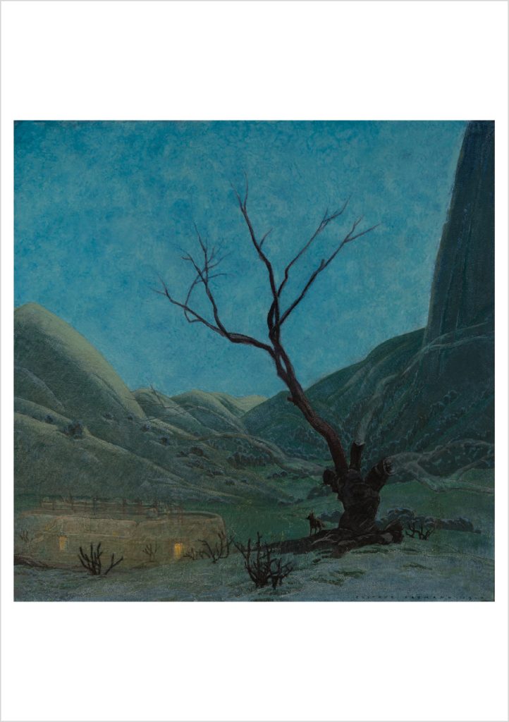 Gustave Baumann: Ghost Ranch Notecard