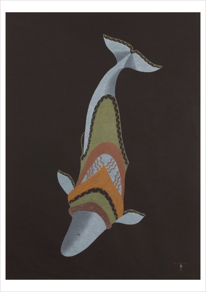Tim Pitsiulak: Whale Sounding Notecard