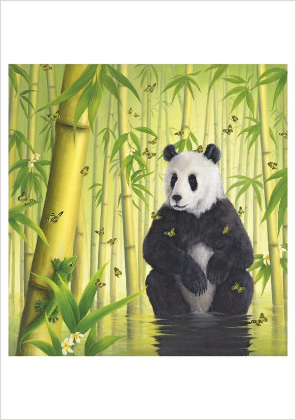 Robert Bissell: The Bamboo Forest Notecard
