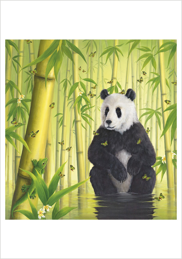 Robert Bissell: The Bamboo Forest Notecard
