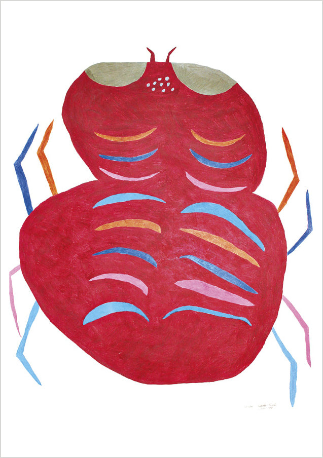 Saimaiyu Akesuk: Red Spider Notecard