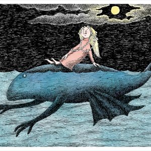 Edward Gorey: The Tuning Fork Notecard