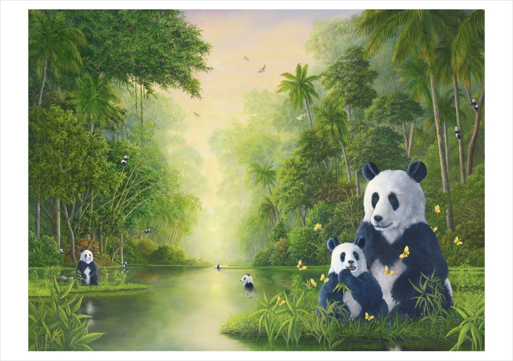 Robert Bissell: The Bamboo River Notecard