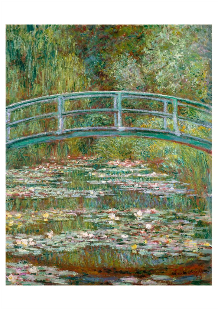 Claude Monet: Bridge over a Pond of Water Lilies Notecard