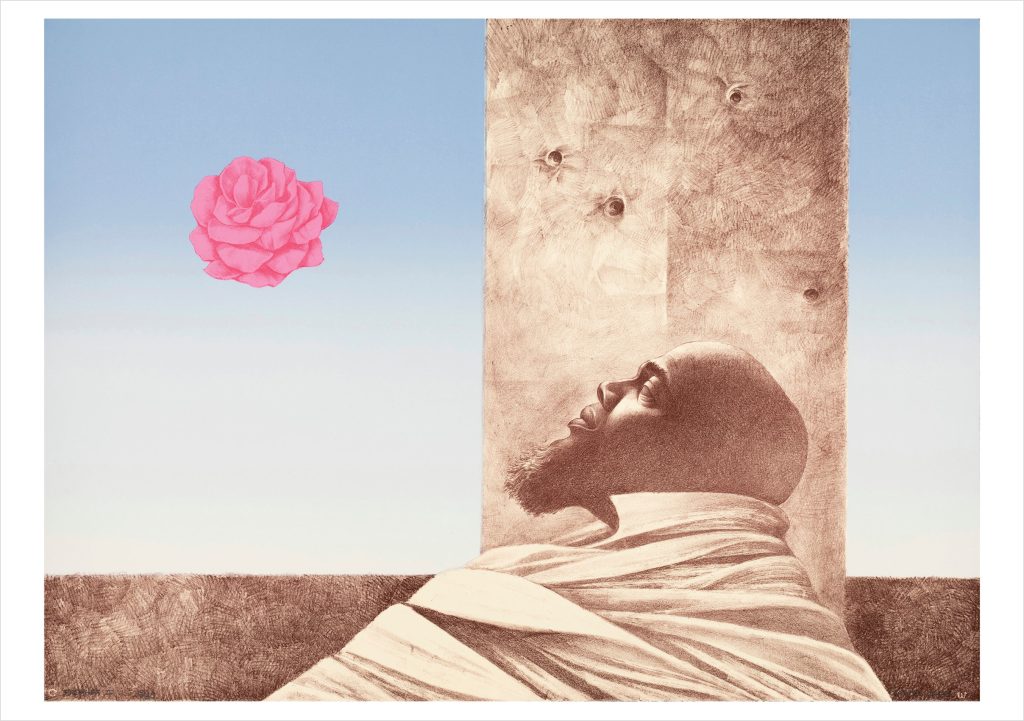 Charles White: Prophet I Notecard