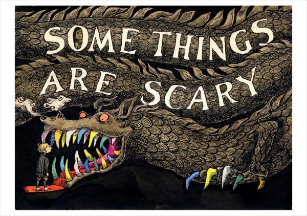 Edward Gorey: Some Things Are Scary Notecard