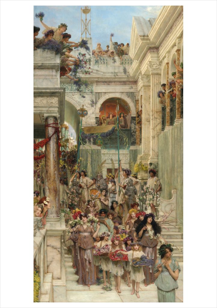 Lawrence Alma-Tadema: Spring Notecard
