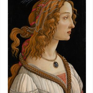 Sandro Botticelli: Idealised Portrait of a Lady Notecard