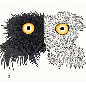 Padloo Samayualie: Night and Day Notecard