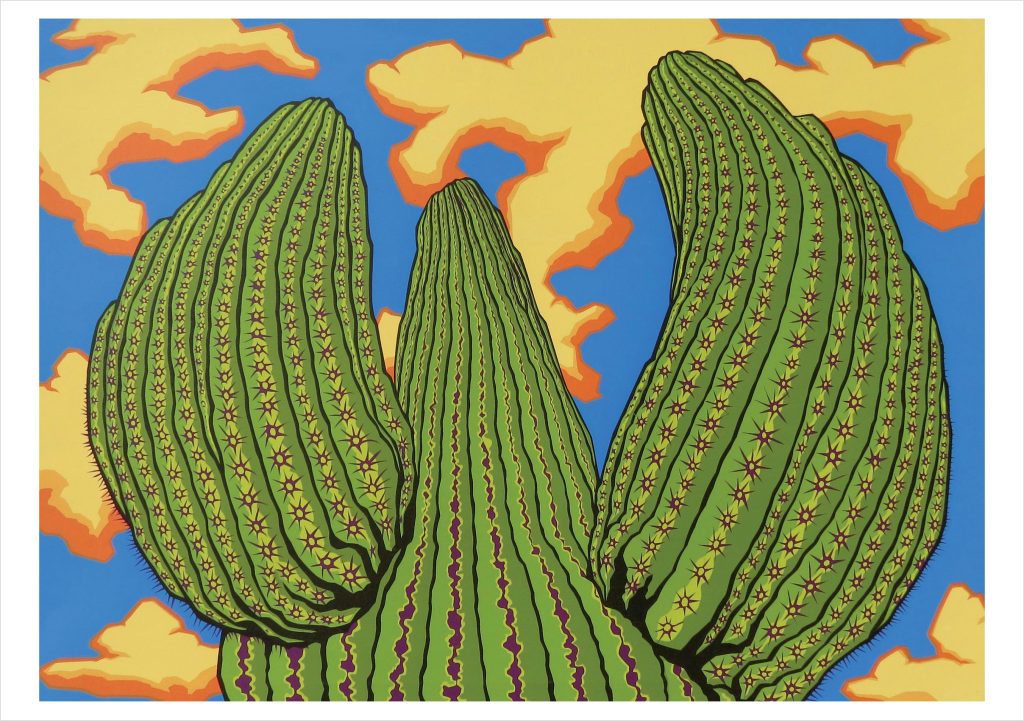 Steve and Bonnie Harmston: Saguaro Dreamin' Notecard