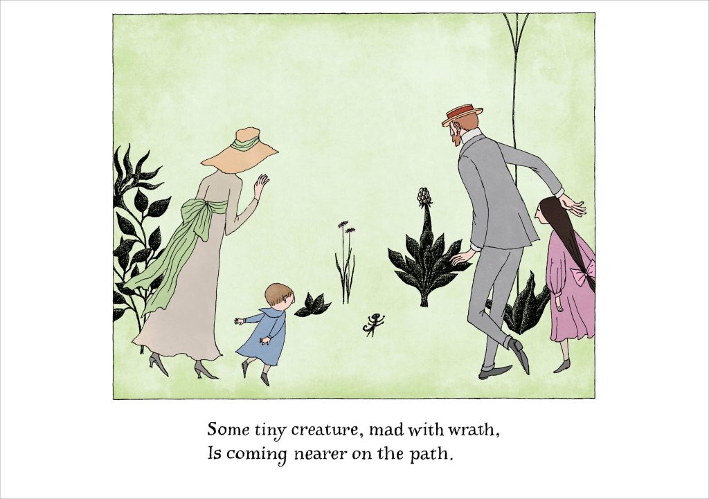 Edward Gorey: Tiny Creature Notecard