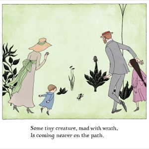 Edward Gorey: Tiny Creature Notecard