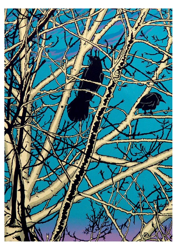 Steve and Bonnie Harmston: Evening Rendezvous Notecard