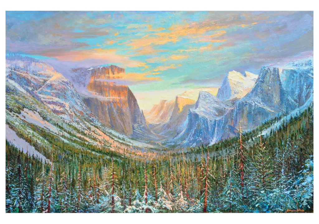 Yinguo Huang: Yosemite Notecard