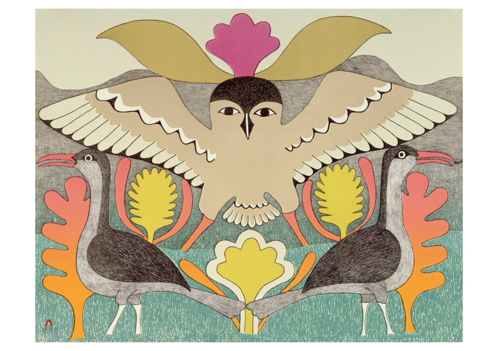Kenojuak Ashevak: Bird Landscape Notecard