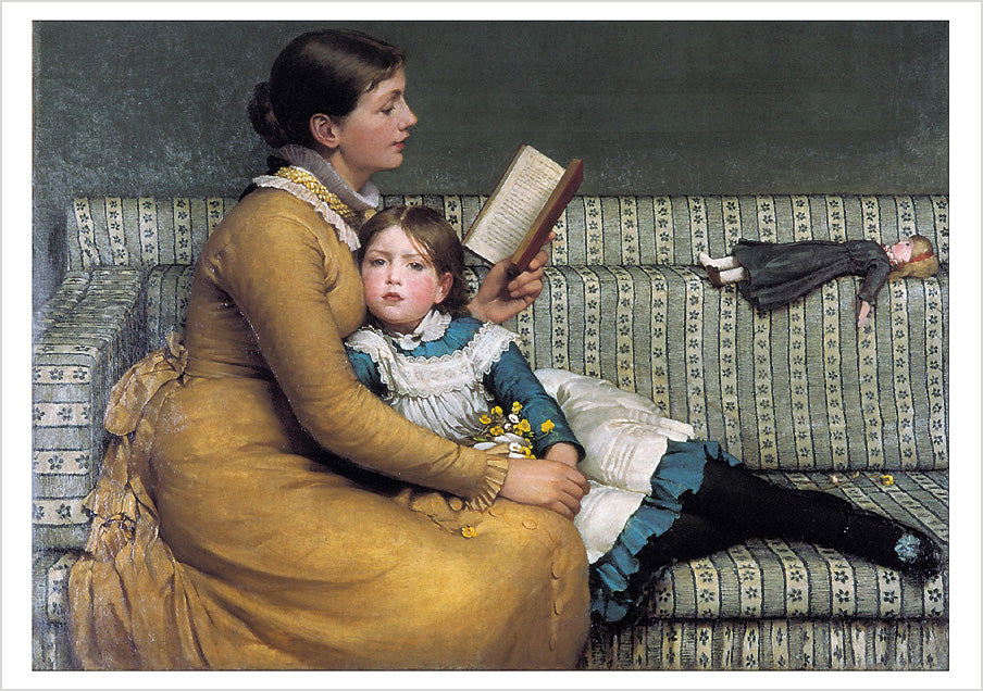 George Dunlop Leslie: Alice in Wonderland Notecard