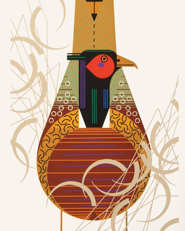 Charley Harper: Phancy Pheathers Bookmark - Image 2