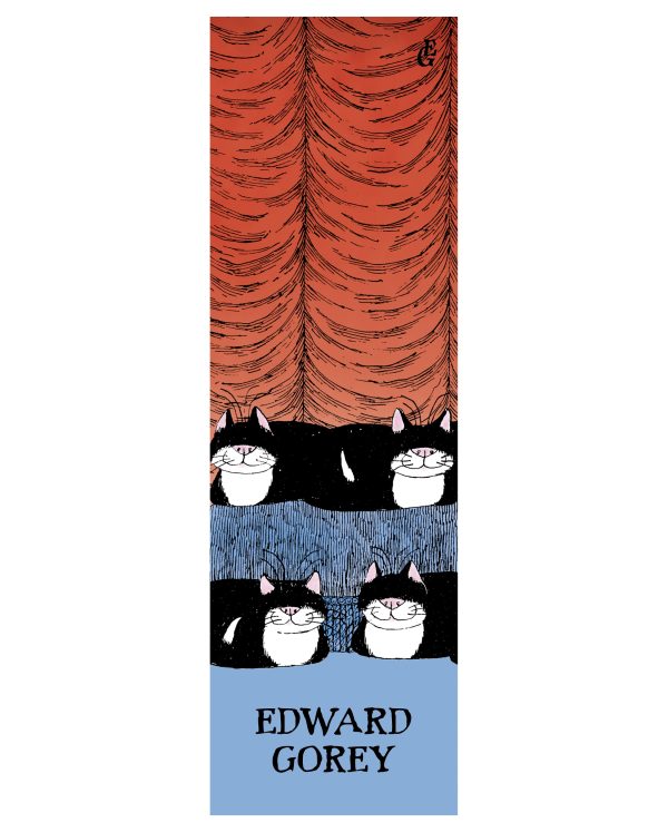Edward Gorey: Jellicle Cats Bookmark
