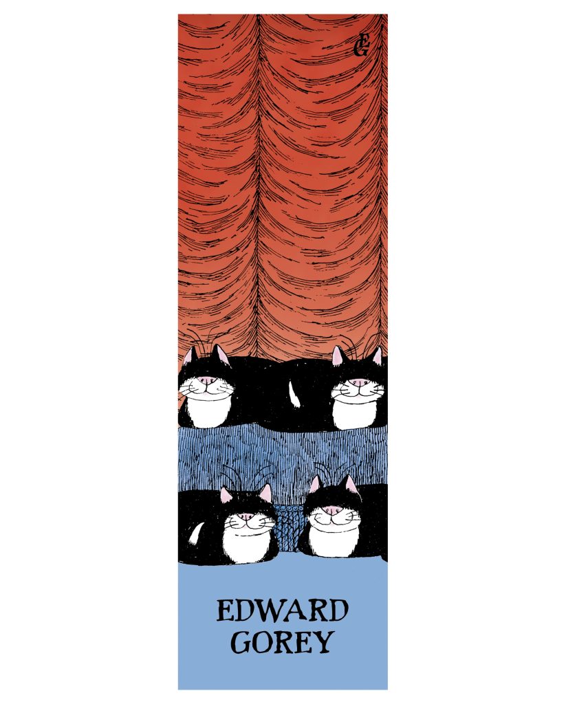 Edward Gorey: Jellicle Cats Bookmark