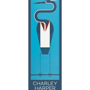 Charley Harper: Heron Hangout Bookmark