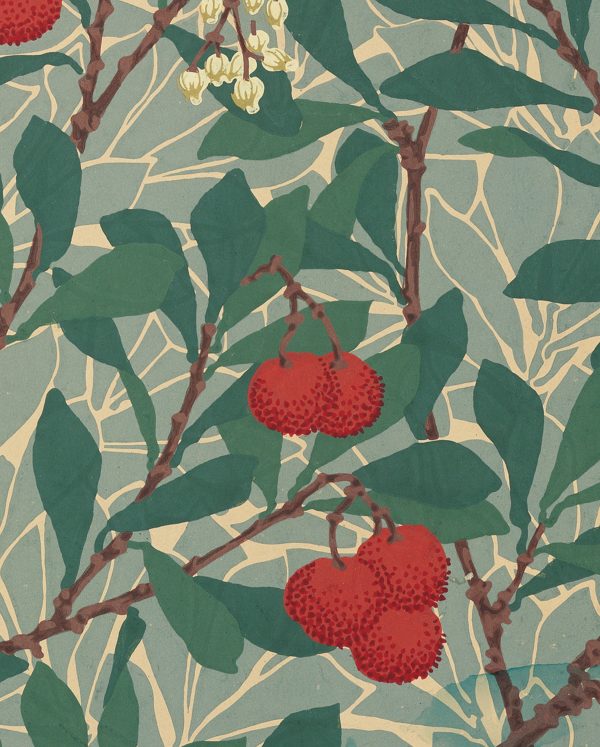 William Morris: Arbutus Pattern Bookmark - Image 2