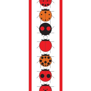 Charley Harper: Ladybug Sampler Bookmark