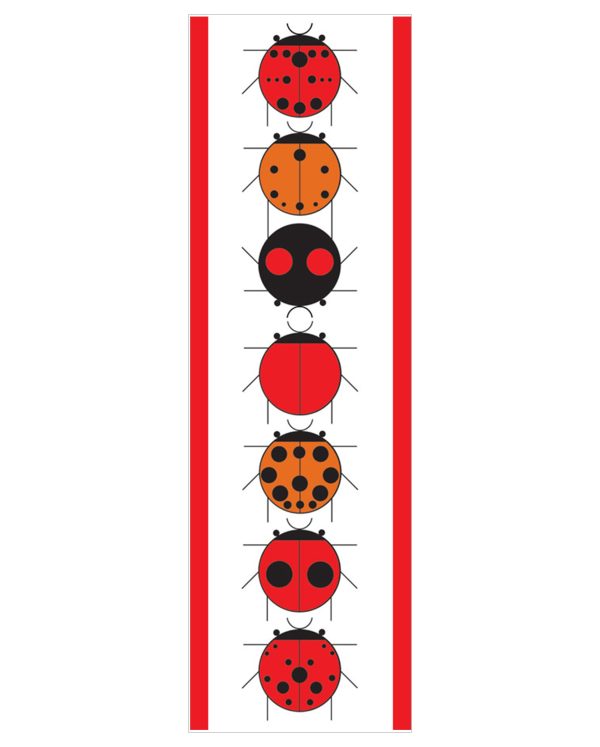 Charley Harper: Ladybug Sampler Bookmark