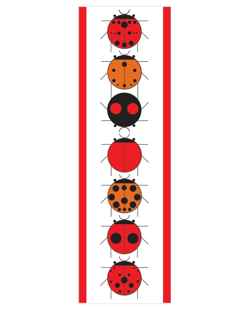 Charley Harper: Ladybug Sampler Bookmark