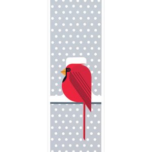 Charley Harper: Cool Cardinal Bookmark