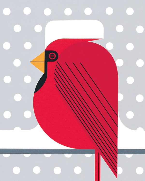 Charley Harper: Cool Cardinal Bookmark - Image 2