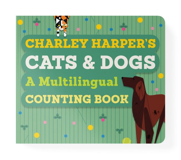 Charley Harper's Cats and Dogs: Multilingual Counting Book - Image 2