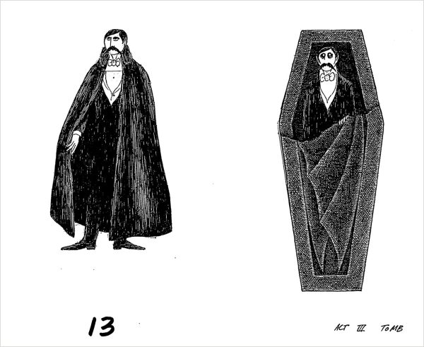 Edward Gorey's Dracula: A Toy Theatre - Image 4
