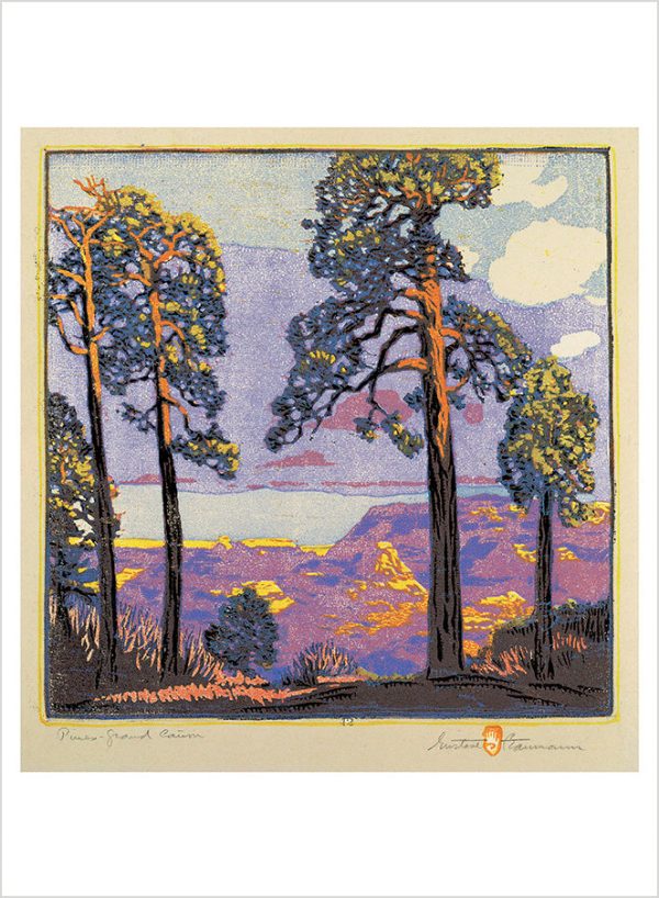 The Woodblock Prints of Gustave Baumann Book of Postcards - Image 2