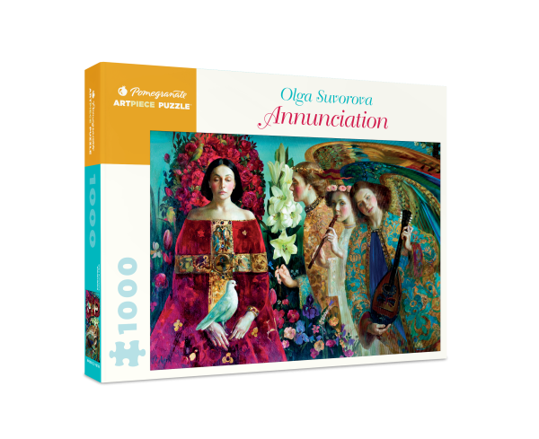 Olga Suvorova: Annunciation 1000-Piece Jigsaw Puzzle