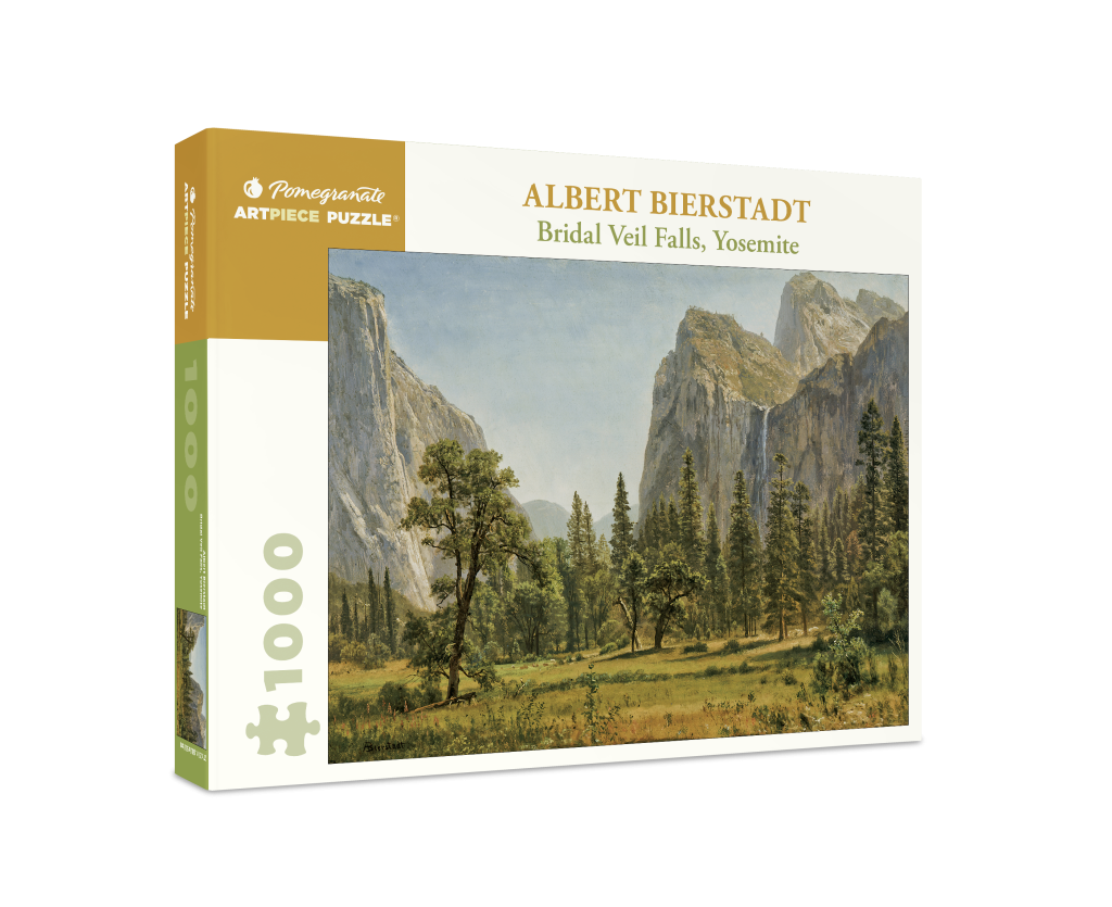 Albert Bierstadt: Bridal Veil Falls. Yosemite 1000-Piece Jigsaw Puzzle