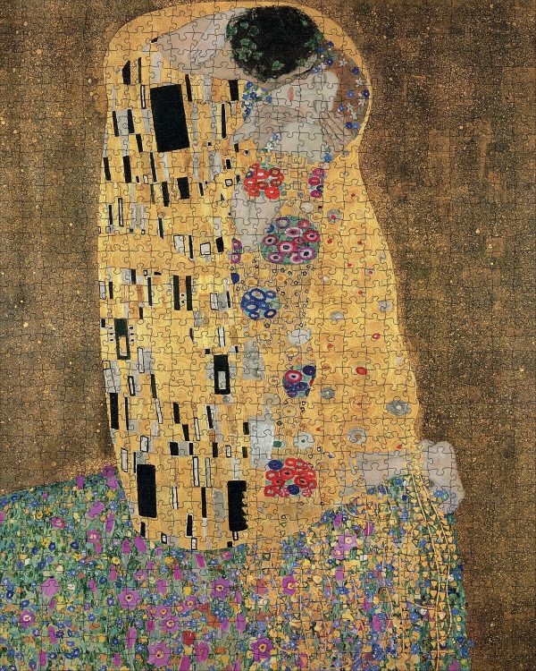 Gustav Klimt: The Kiss 1000-Piece Jigsaw Puzzle - Image 2