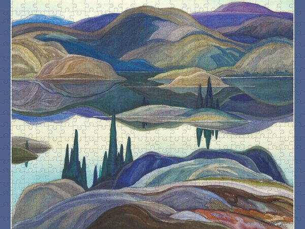 Franklin Carmichael: Mirror Lake 500-Piece Jigsaw Puzzle - Image 2