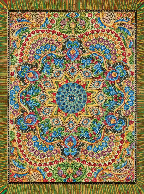 Paul Heussenstamm: Tapestry Mandala 1000-Piece Jigsaw Puzzle - Image 2